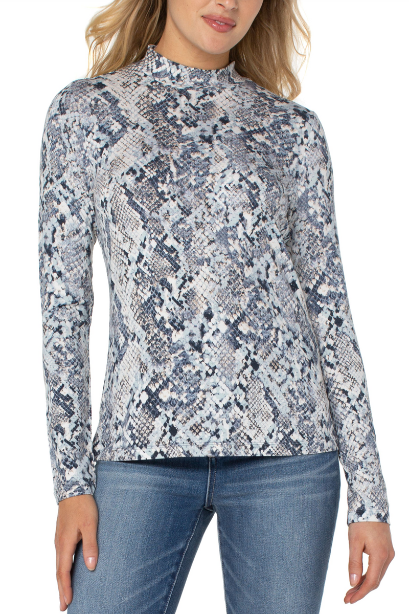 Long Sleeve Mock Neck 　ゴルフィッカーズ Long Sleeve Mock Neck ゴルフィッカーズ 大人気 ゴルフィッ