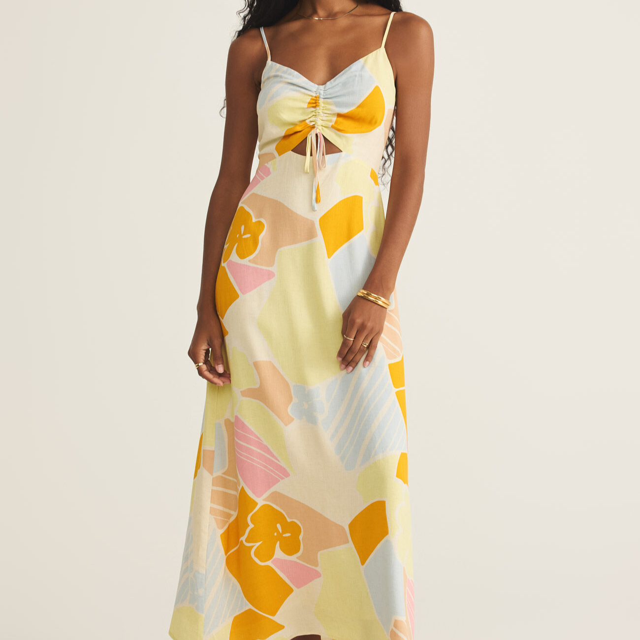 Aura Riviera Midi Dress