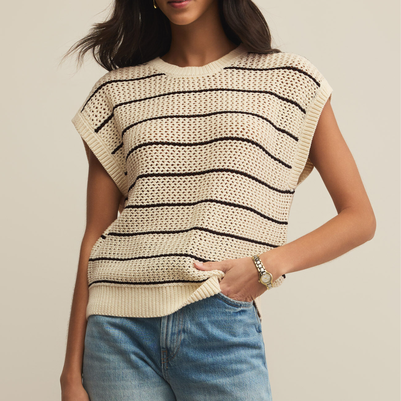 Ines Striped Sweater