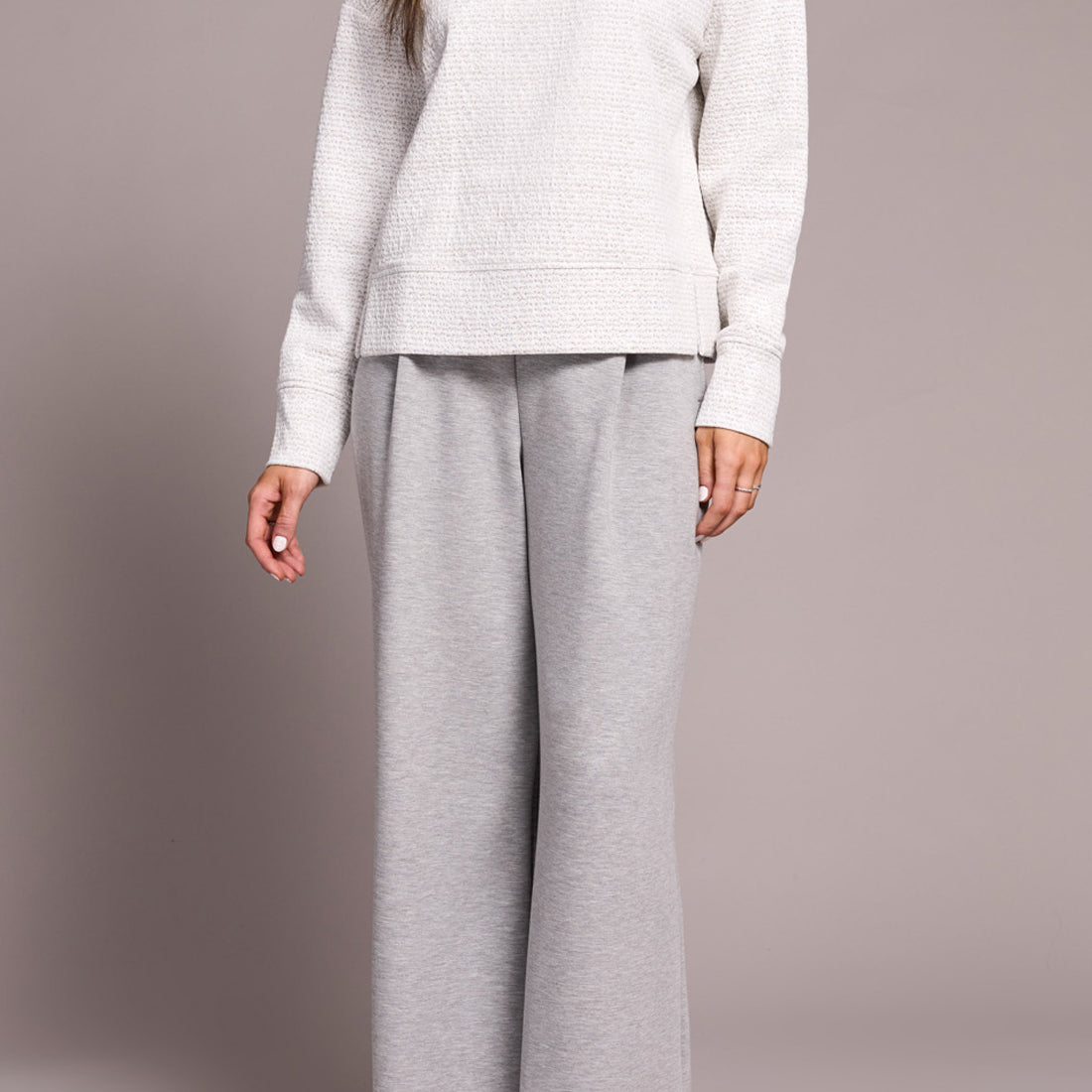 Long Sleeve Funnel Neck Top