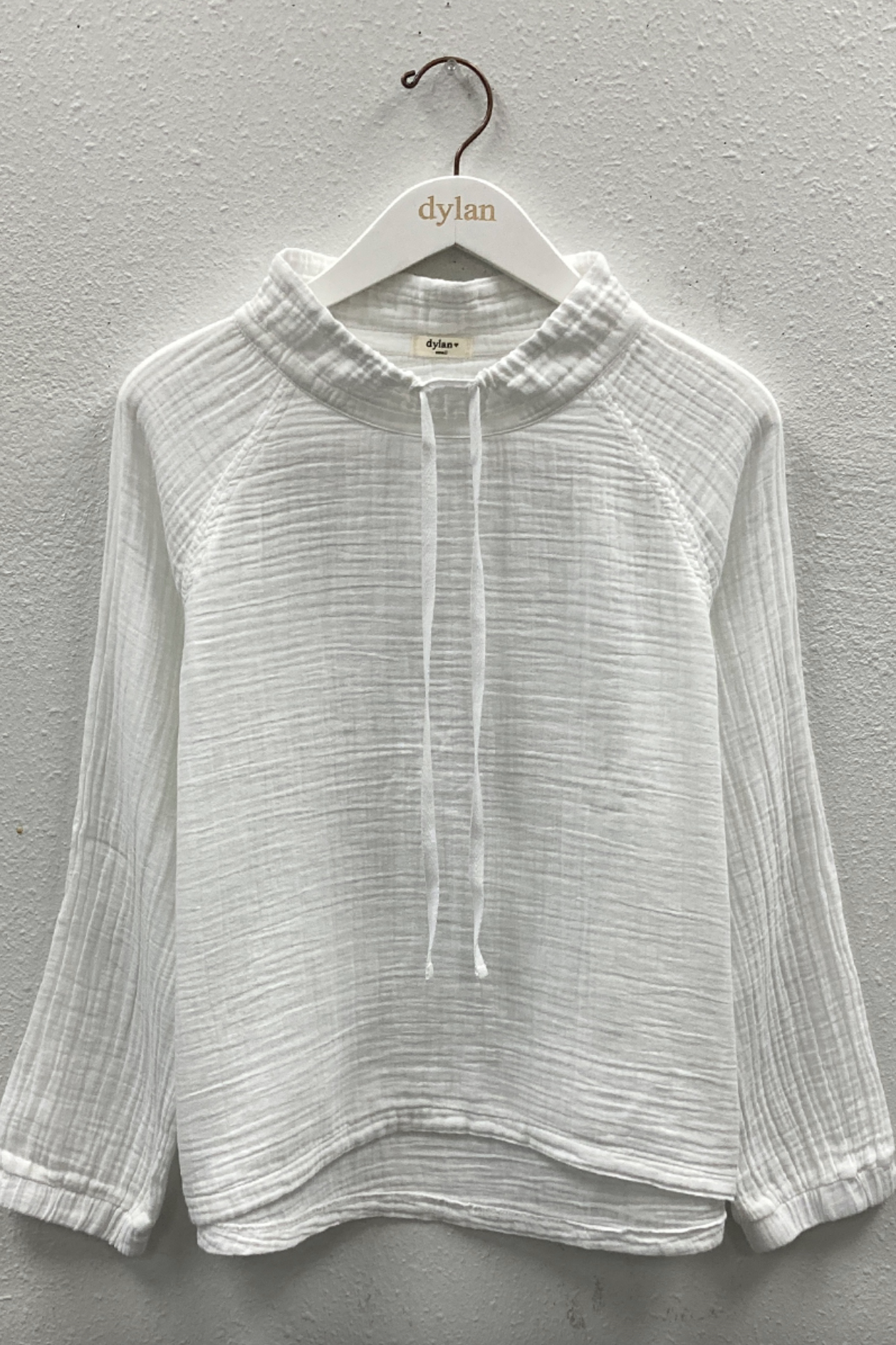 Gauze Raglan Pullover