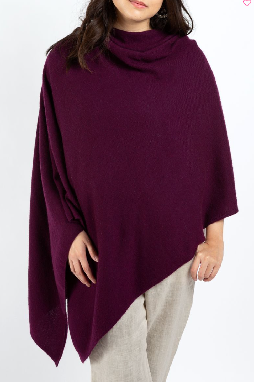 Cashmere Poncho