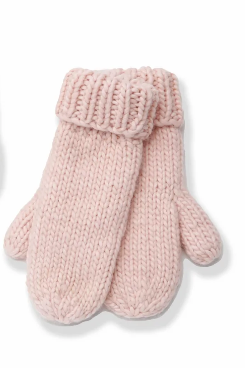 Hand-Knitted Basic Gloves