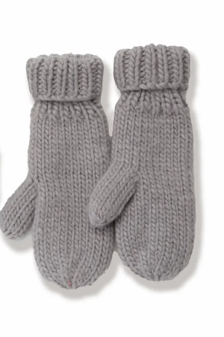 Hand-Knitted Basic Gloves