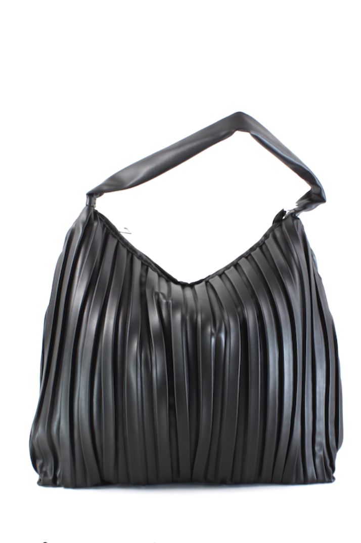 Pleated Shoulder Bag