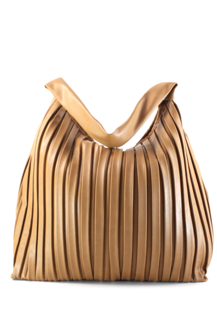 Pleated Shoulder Bag