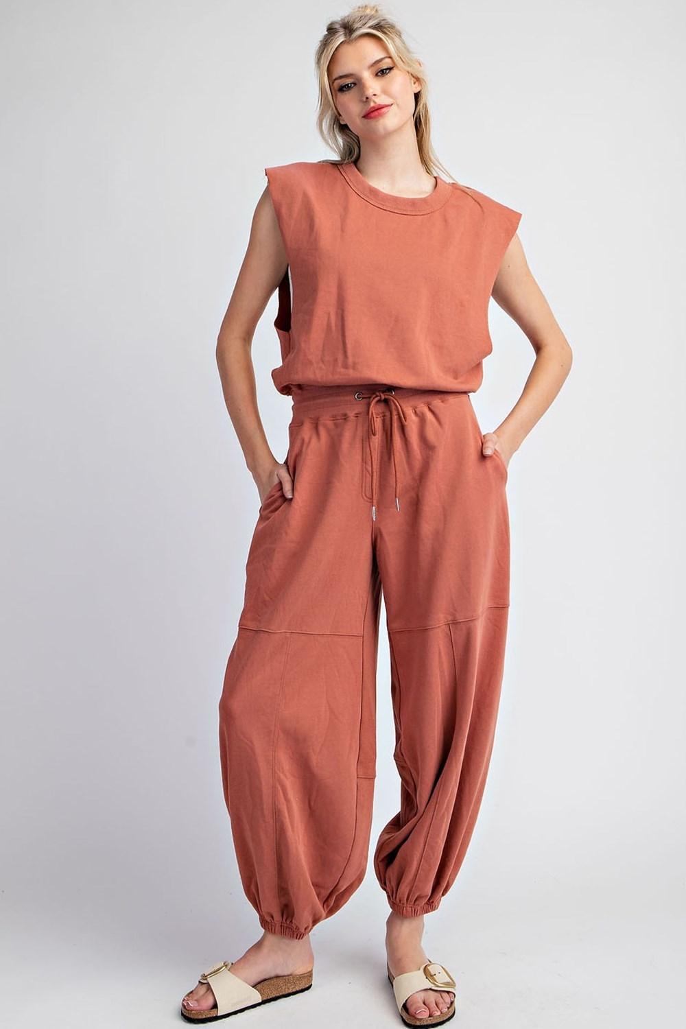 Mineral Washed Jumpsuit