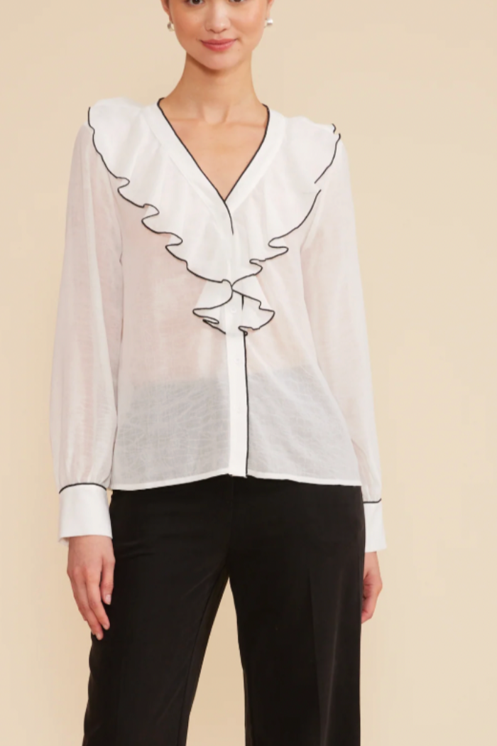 Rita Ruffle Top