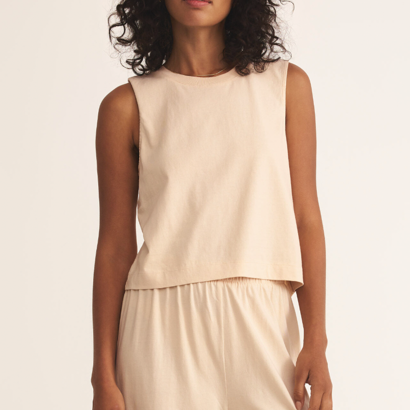 Sloane Jersey Muscle Tank