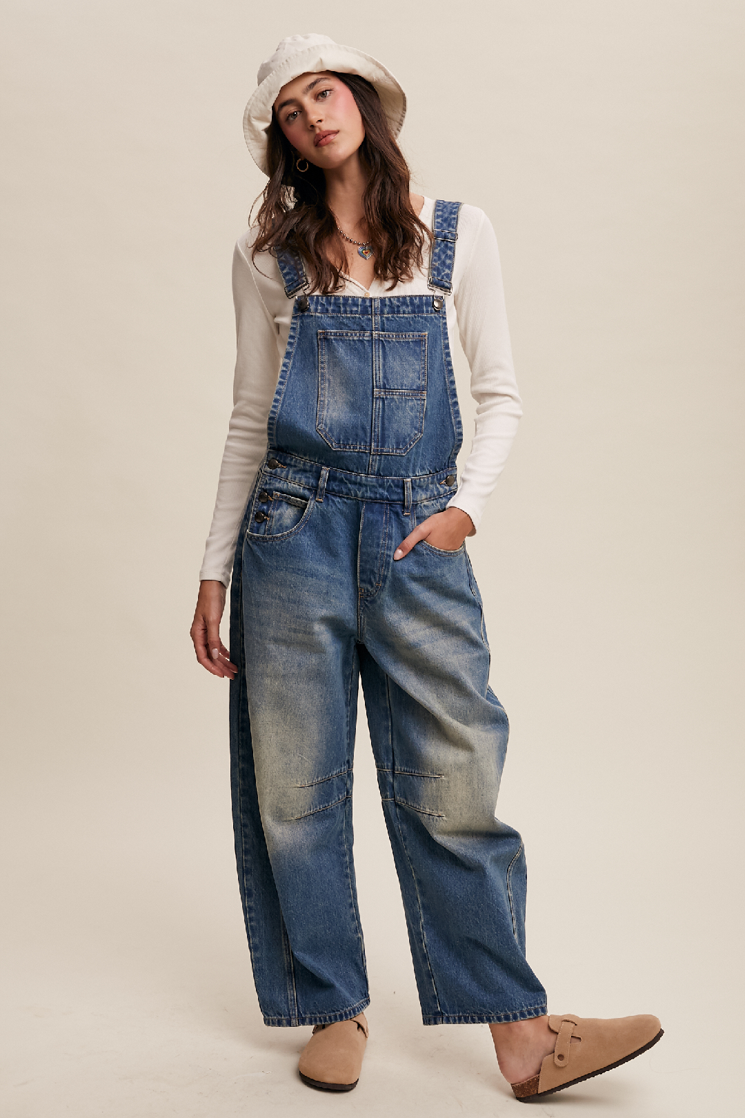Barrel Jean Overall