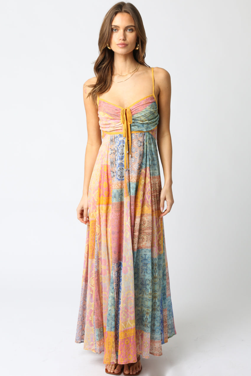 Multi Color Maxi Dress