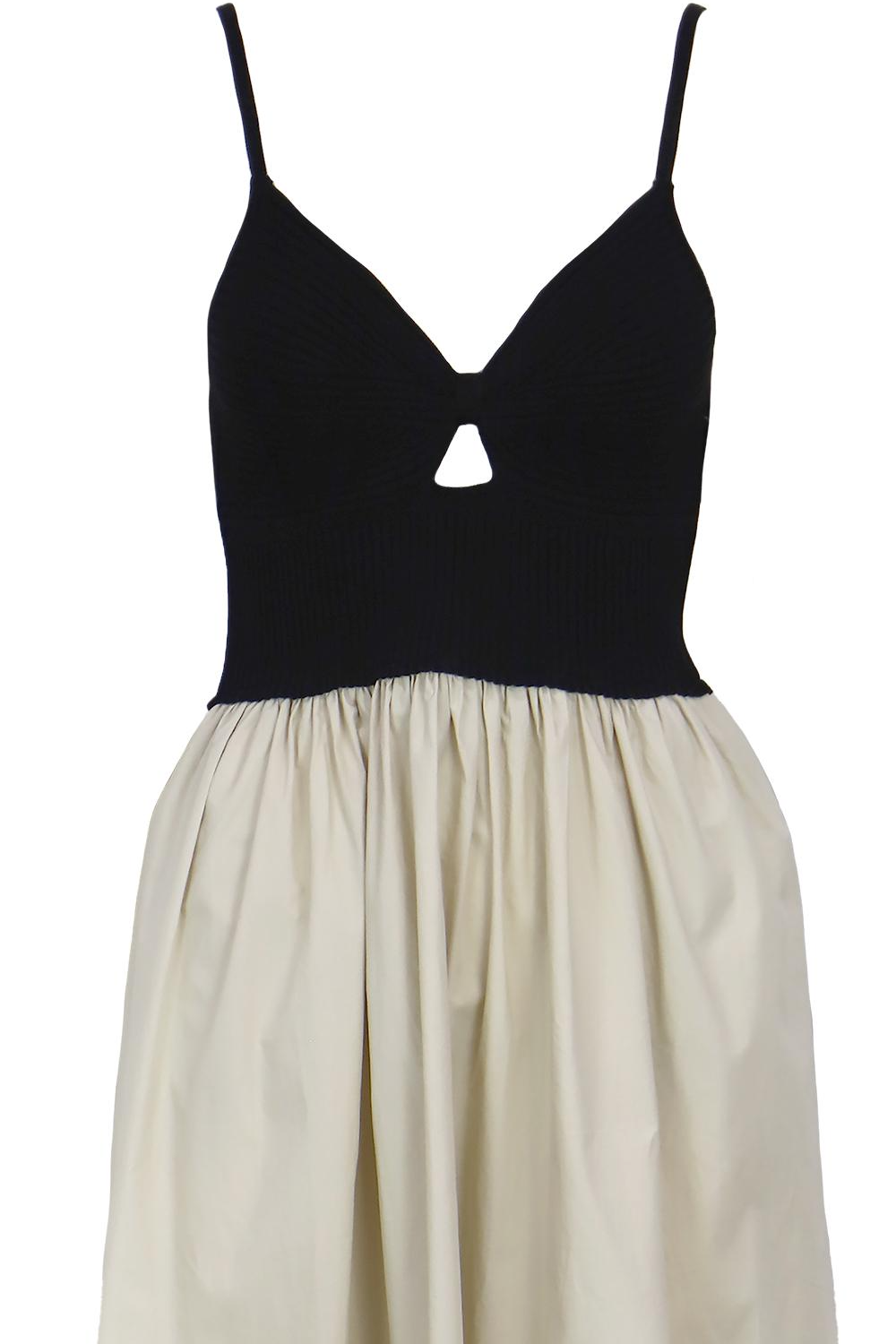 Madrid Mixed Media Dress